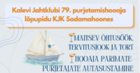 KJK 79. purjetamishooaja lõpupeole registreerimine ja osalustasu maksmine. Hinnad alates 55.- kuni 90.- eur
